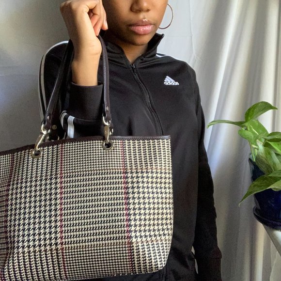 Ralph Lauren Houndstooth mini purse - Picture 2 of 4